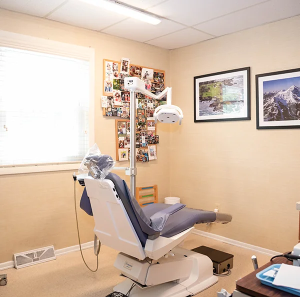the dental treatment chair